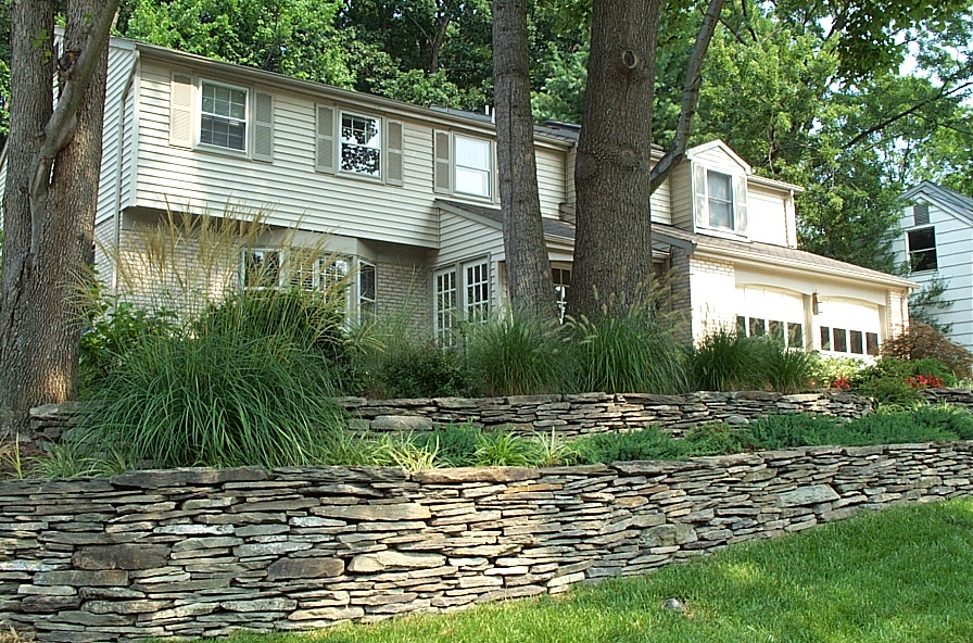 Dry Stack Retaining Wall