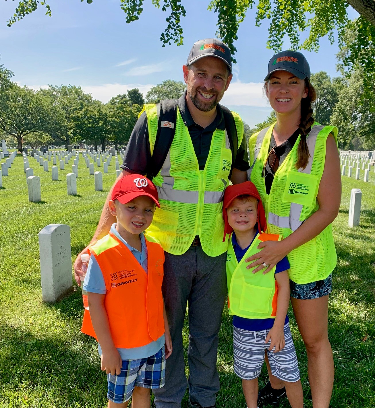 Pro Grounds volunteers in the community